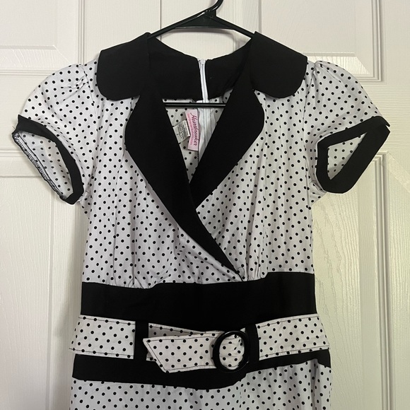 Retro Polka Dot Dress - Picture 1 of 3